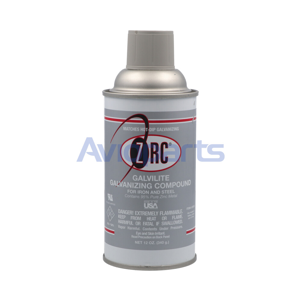 ZRC GALVILITE 20010 , GALVANIZING REPAIR COMPOUND, AEROSOL 340 GR