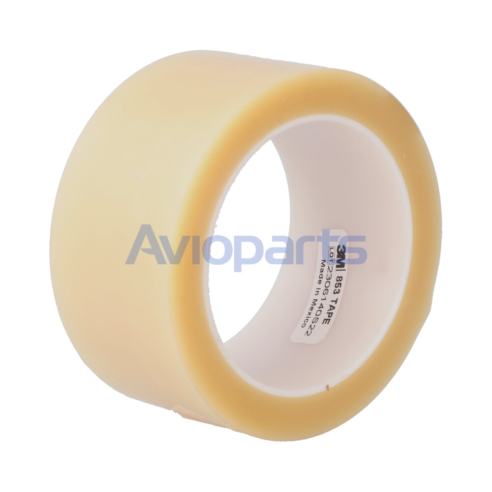 POLYESTER TAPE 853 TRANSPARENT , ROLL 50 MM X 66 MT