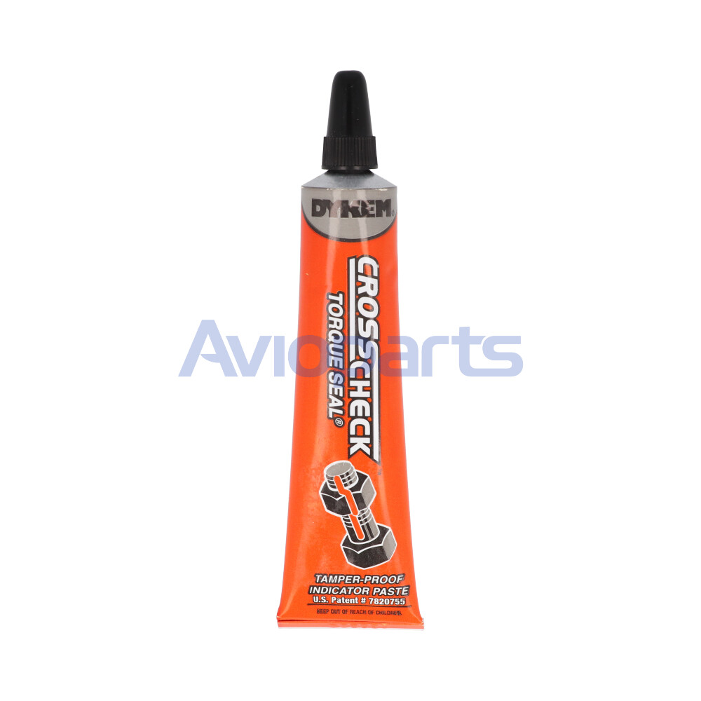 Dykem 83314, Cross Check Torque Seal, Tamper-Proof Indicator Paste, Orange,  1 oz Tube24 Unit/Pack