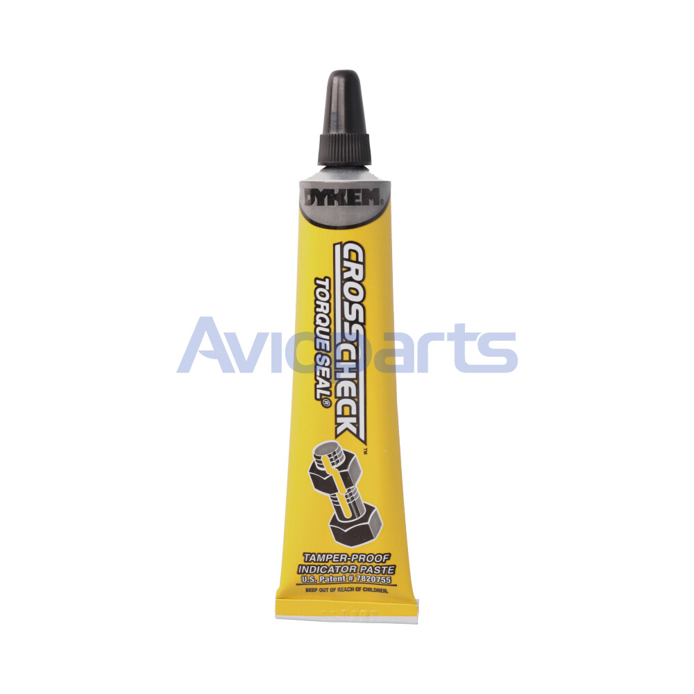 DYKEM Cross-Check - Tamperproof Marker / Torque Seal - 1 oz Tube (2 Pack,  Orange 