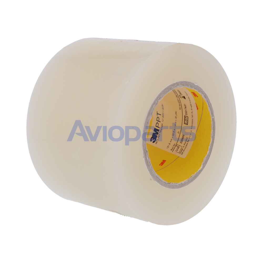 3M 8672, POLYURETHANE PROTECTIVE CLEARTAPE, ROLL 102 MM X 33 MT