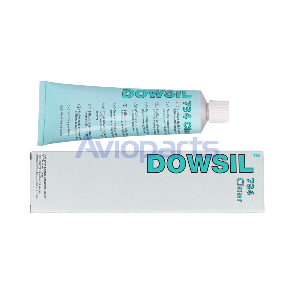 DC 734 CLEAR FLOWABLE ADHESIVE-SEALANT, TUBE 90ML