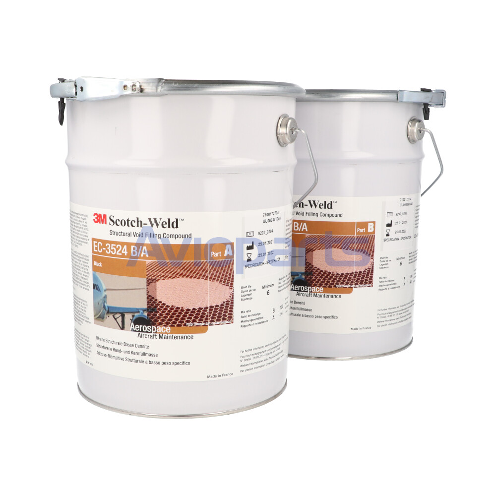 S/WELD 3524 B/A, BLACK VOID FILLING COMPOUND,  KIT 4 KG