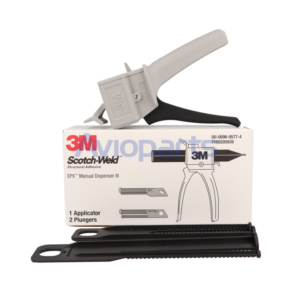 3M SCOTCH-WELD EPX MANUAL DISPENSER III APPLICATOR GUM FOR DUO PACK CARTRIDGES