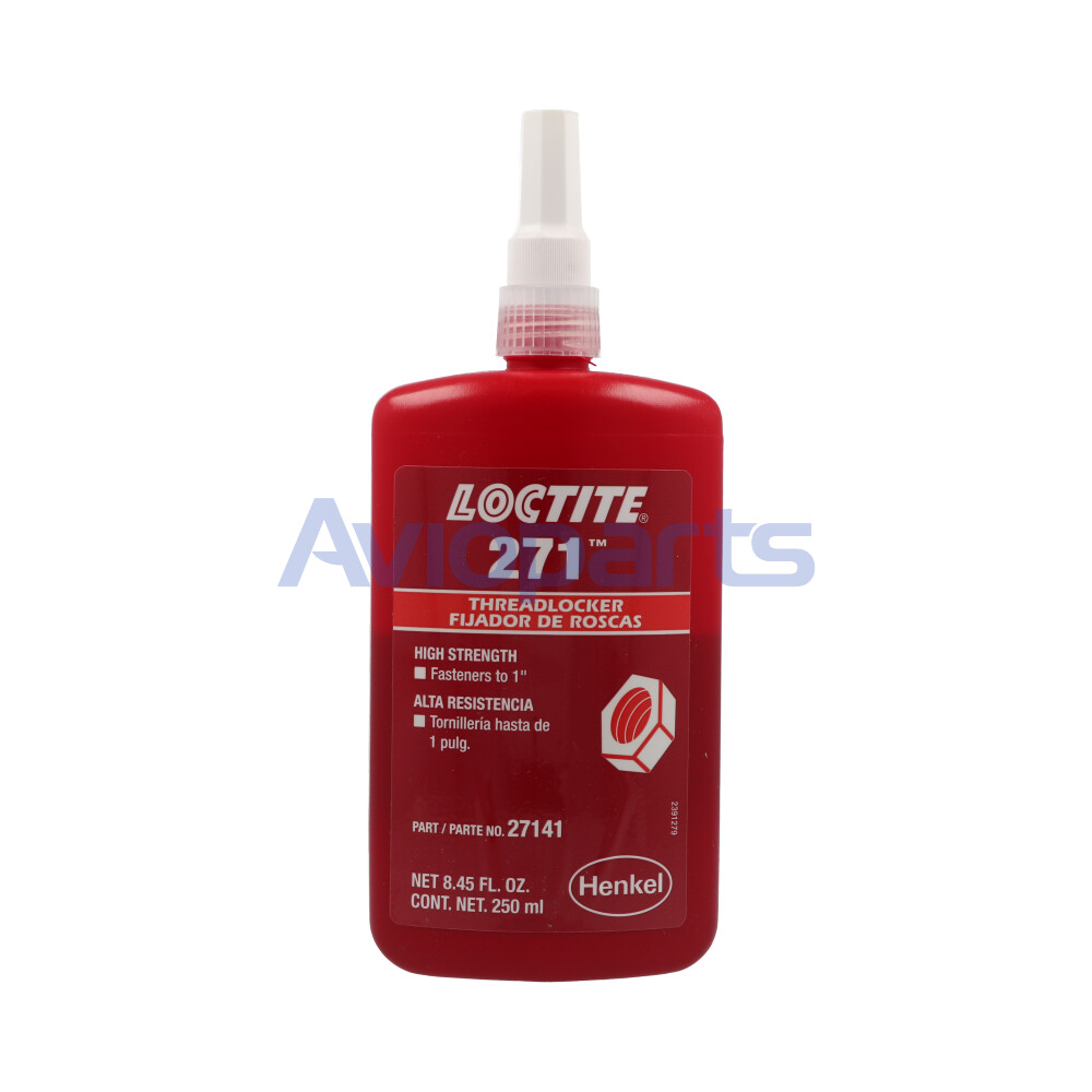 LOCTITE 271 , THREADLOCKER RED , TUBE 250 ML