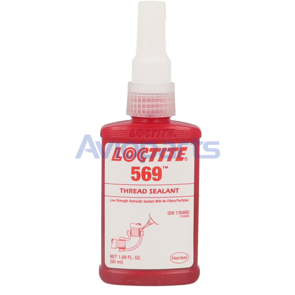 LOCTITE 569 , BROWN THREAD SEALANT , BOTTLE 50 ML