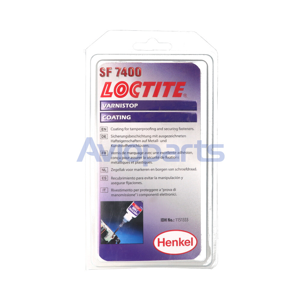 LOCTITE SF 7400 , DARK RED MARKING INK , BOTTLE 20 ML