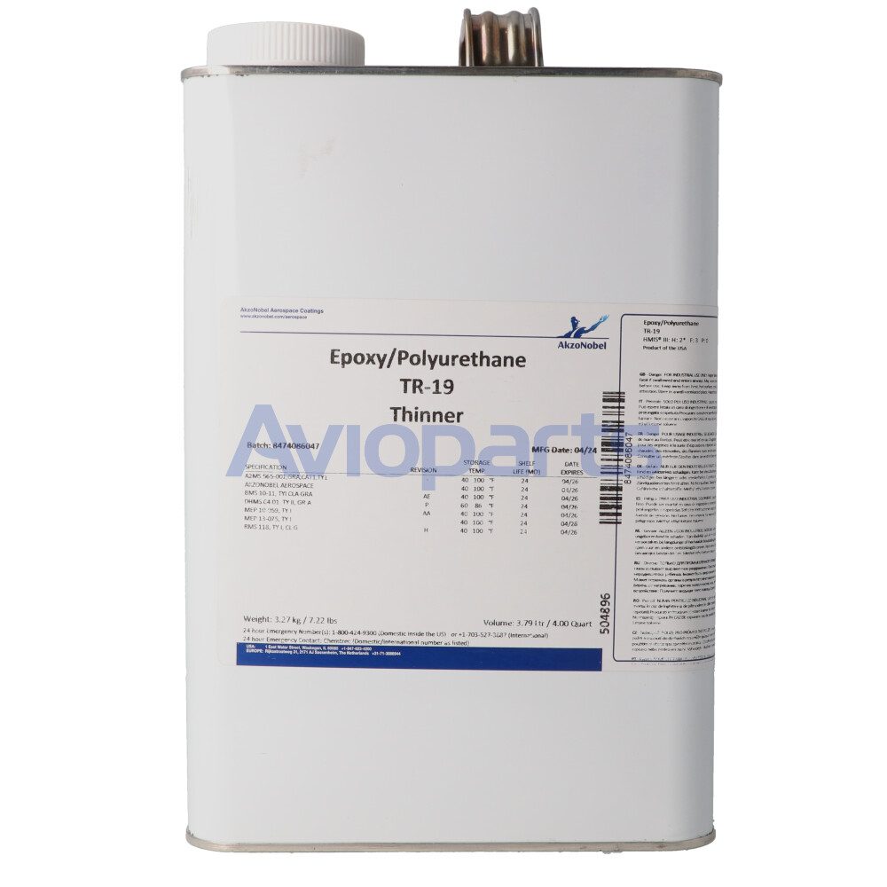 THINNER TR-19 , CAN 1 GAL