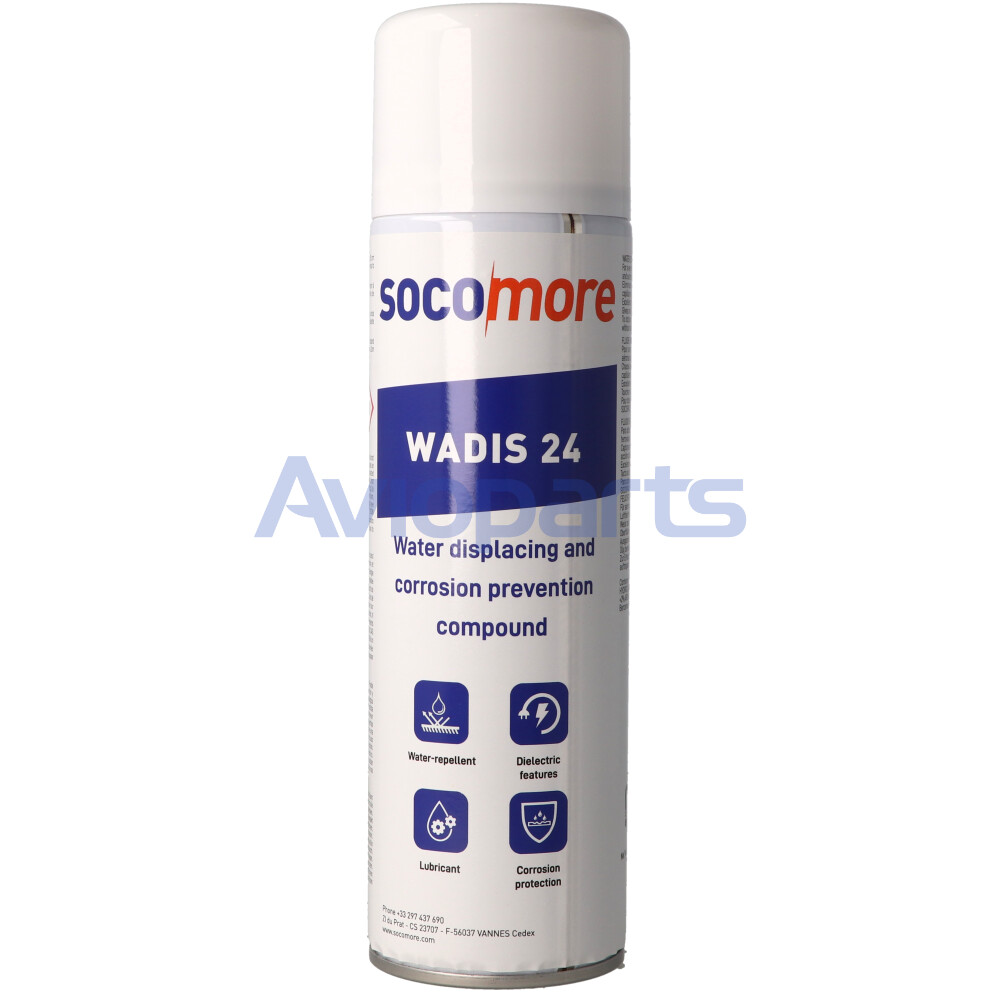 WADIS 24 ,WATER-DISPLACING AND CORROSION PREVENTIVE COMPOUND, AEROSOL 400 ML