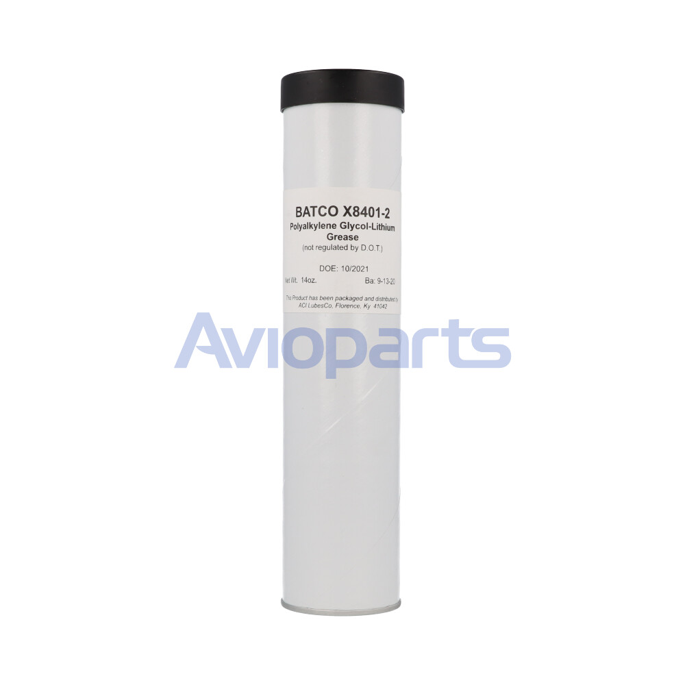 BATCO X8401-2 LIGHT BRONW POLYALKYLENE GLYCOL LITHIUM GREASE, TUBE 14 OZ