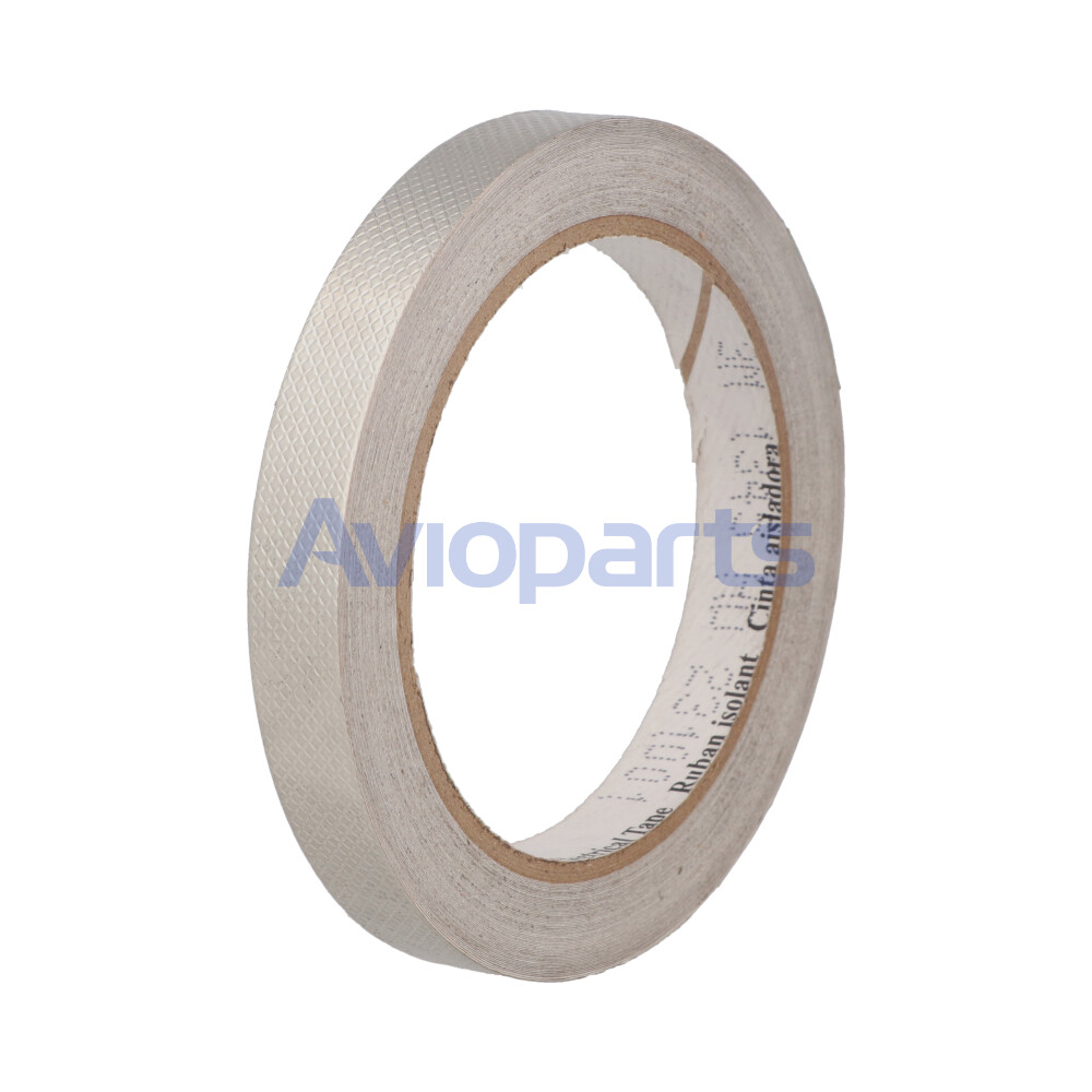 3M 1345 EMBOSSED TIN-PLATED COPPER FOIL TAPE , ROLL 0,5 INCH X 18 YD