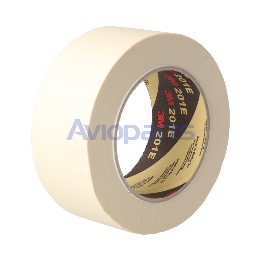 3M GENERAL USE MASKING TAPE 201E BEIGE , ROLL 48MMX50MT