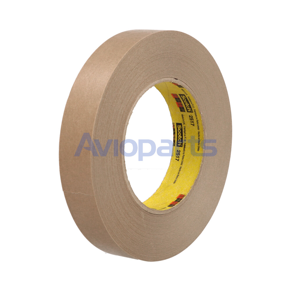 3M 2517 FLATBACK TAPE BROWN  , ROLL 24 MM X 55 MT