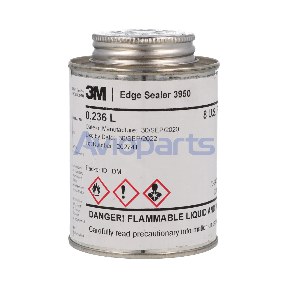 EDGE SEALER 3950, CLEAR LIQUID , TUBE 8 OZ