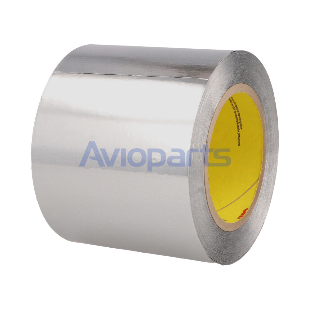 3M ALUMINIUN FOIL TAPE 425 , ROLL 102 MM X 55 MT (4 INCHS) // SPECF 3M STANDARD