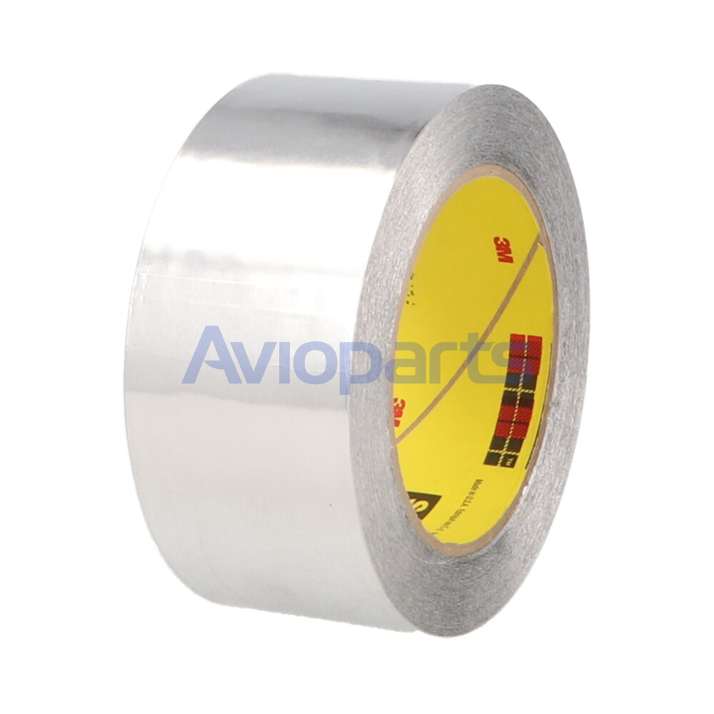 3M HIGH TEMPERATURE ALUMINUM FOIL TAPE 433 , ROLL 51 MM X 55 MT