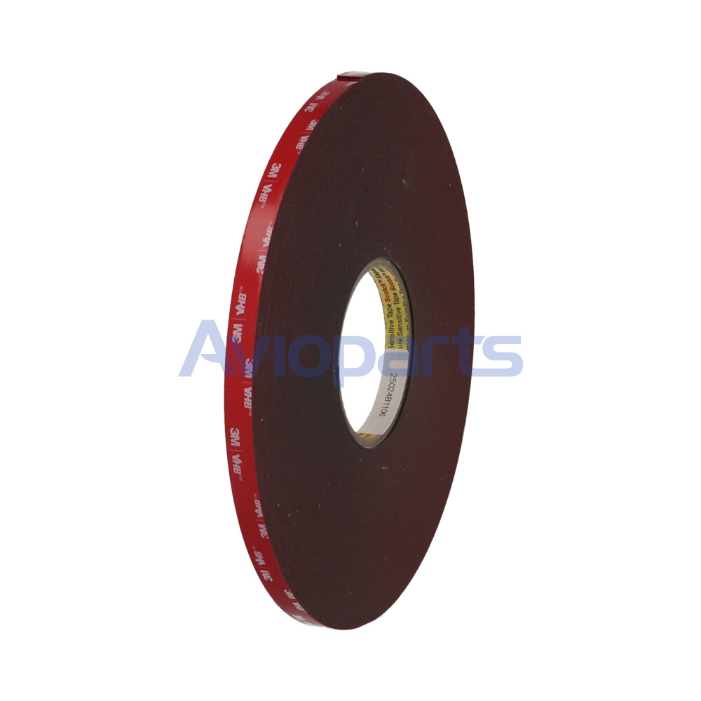 3M VHB ACRYLIC FOAM TAPE 4611 , HIGH TEMPERATURE RESISTANT, ROLL 12MMX33MT // CAN36165-12