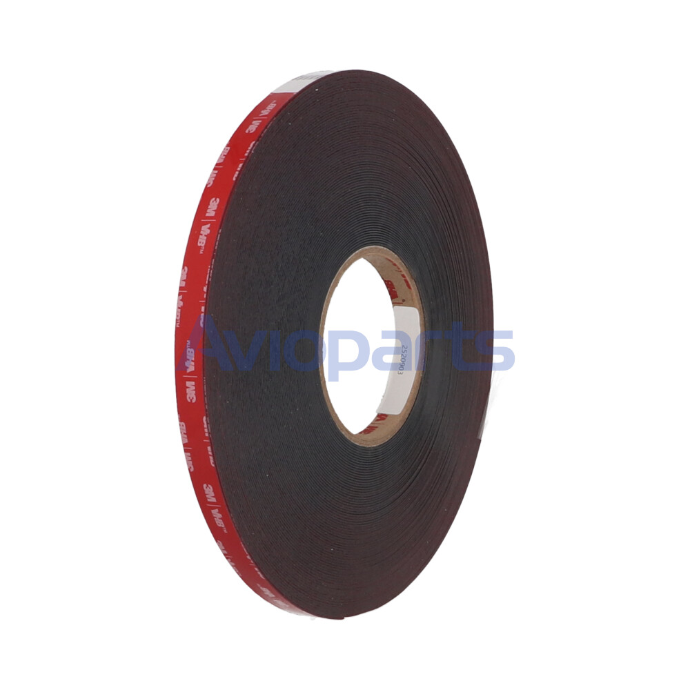 3M 5958 FR VHB FLAME RETARDANT TAPE BLACK , ROLL 12MM X 33 MT