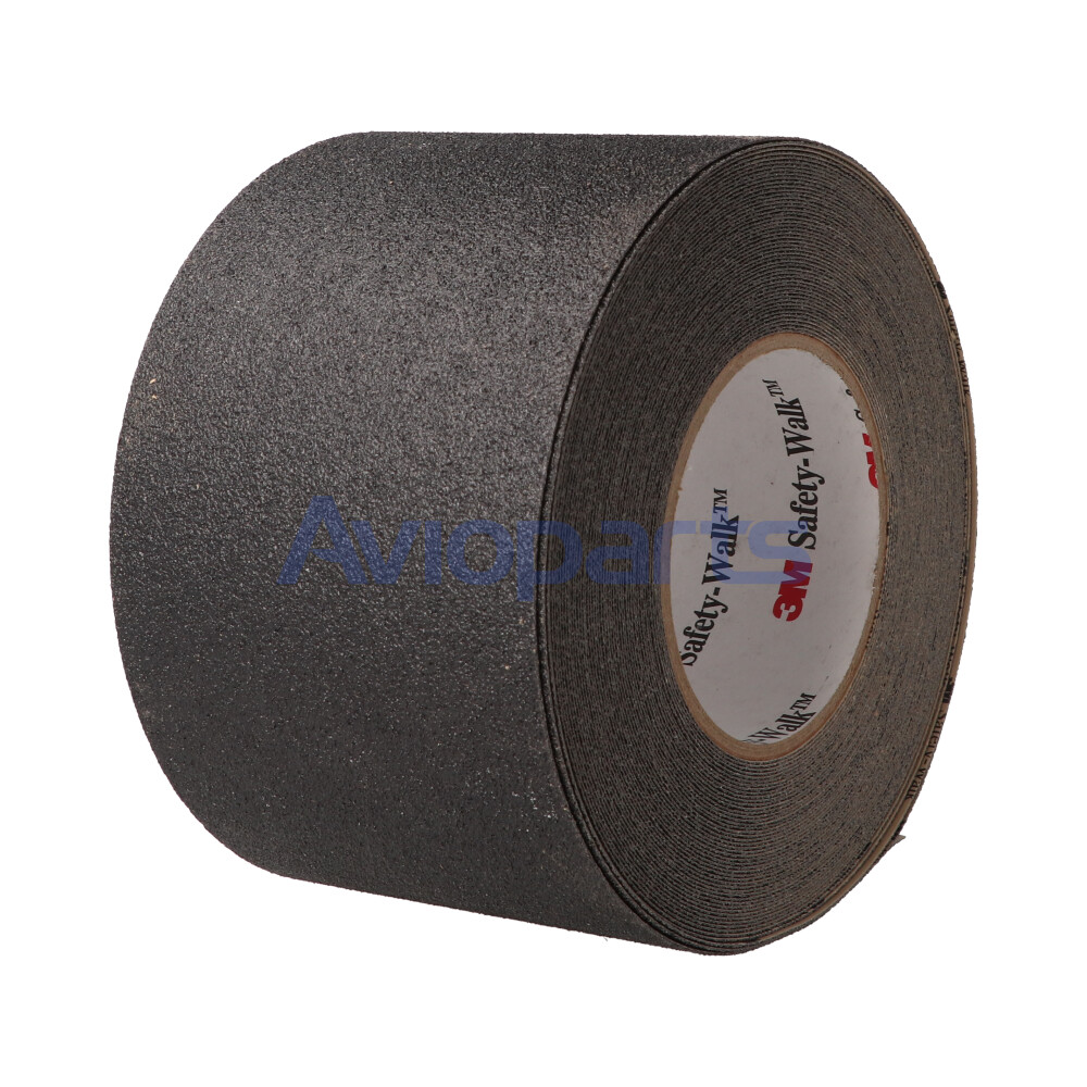 SAFETY-WALK 610 BLACK  GENERAL PURPOSE ANTI-SLIP ADHESIVE TAPE, ROLL 102MMX18MT- 4IN- CAN36044-100  (CM6276)