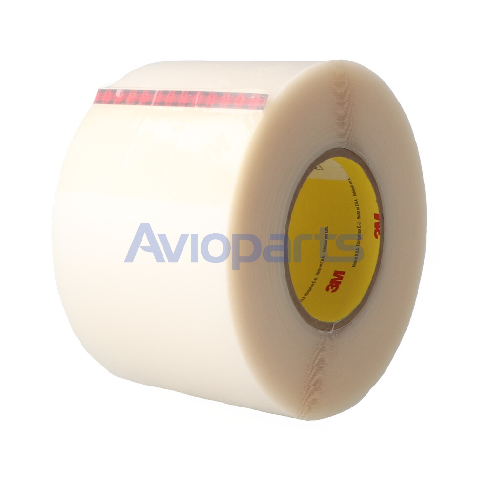 3M 8681 HS POLYURETHANE PROTECTIVE TAPE TRANSPARENT SKIP SLIT LINER, ROLL 4 INCH X 36 YD