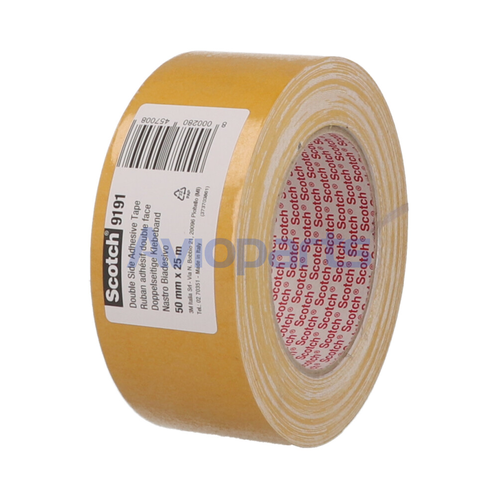 3M ADHESIVE TAPE 9191 TO WALL CARPET , ROLL 50MM X 25 MT