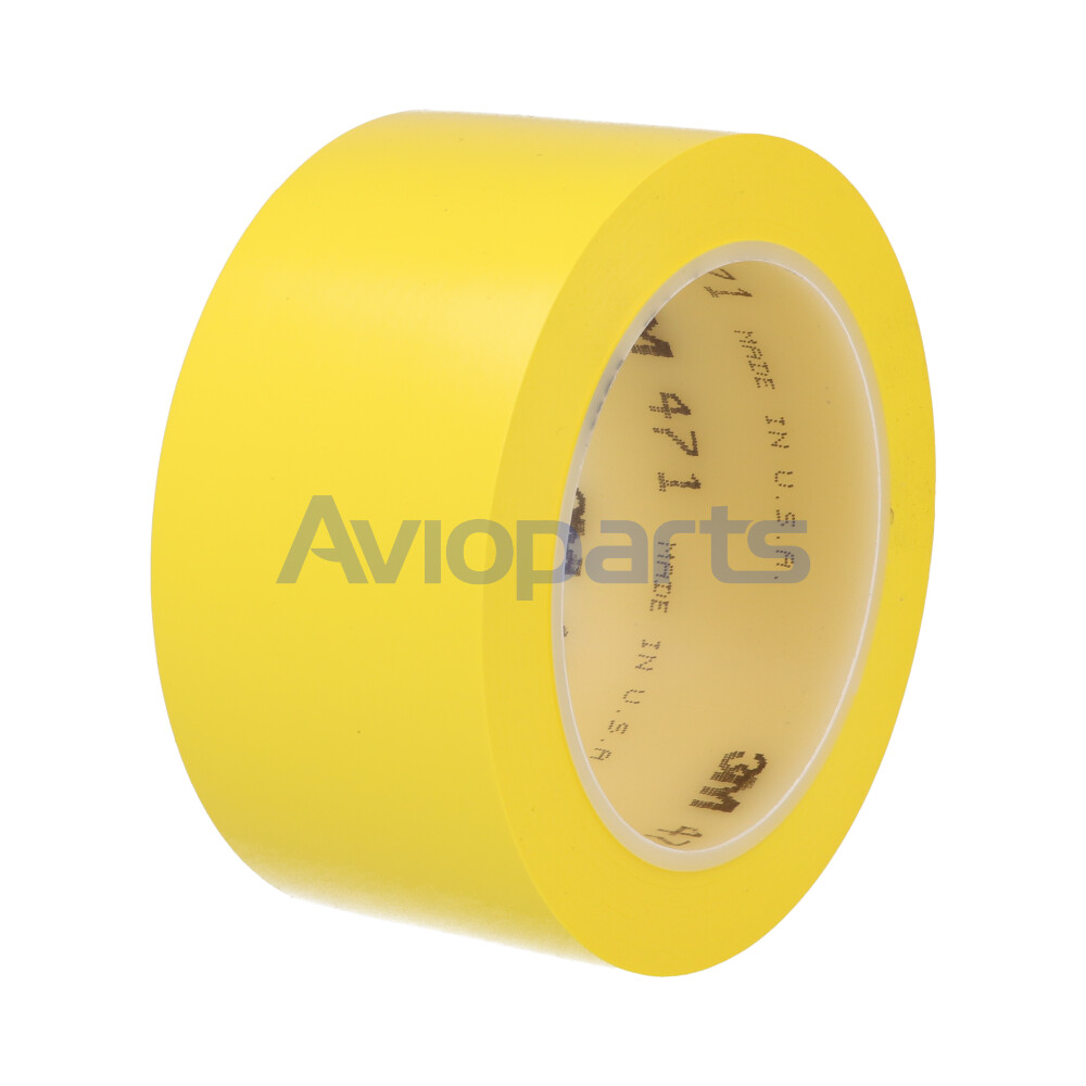 3M VINYL TAPE 471 YELLOW, ROLL 51 MM X 33MT ( 2 INCHS )