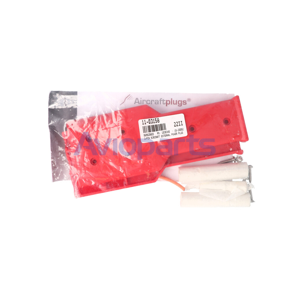 3-PIN AIRCRAFT EXTERNAL POWER PLUG (11-03158)