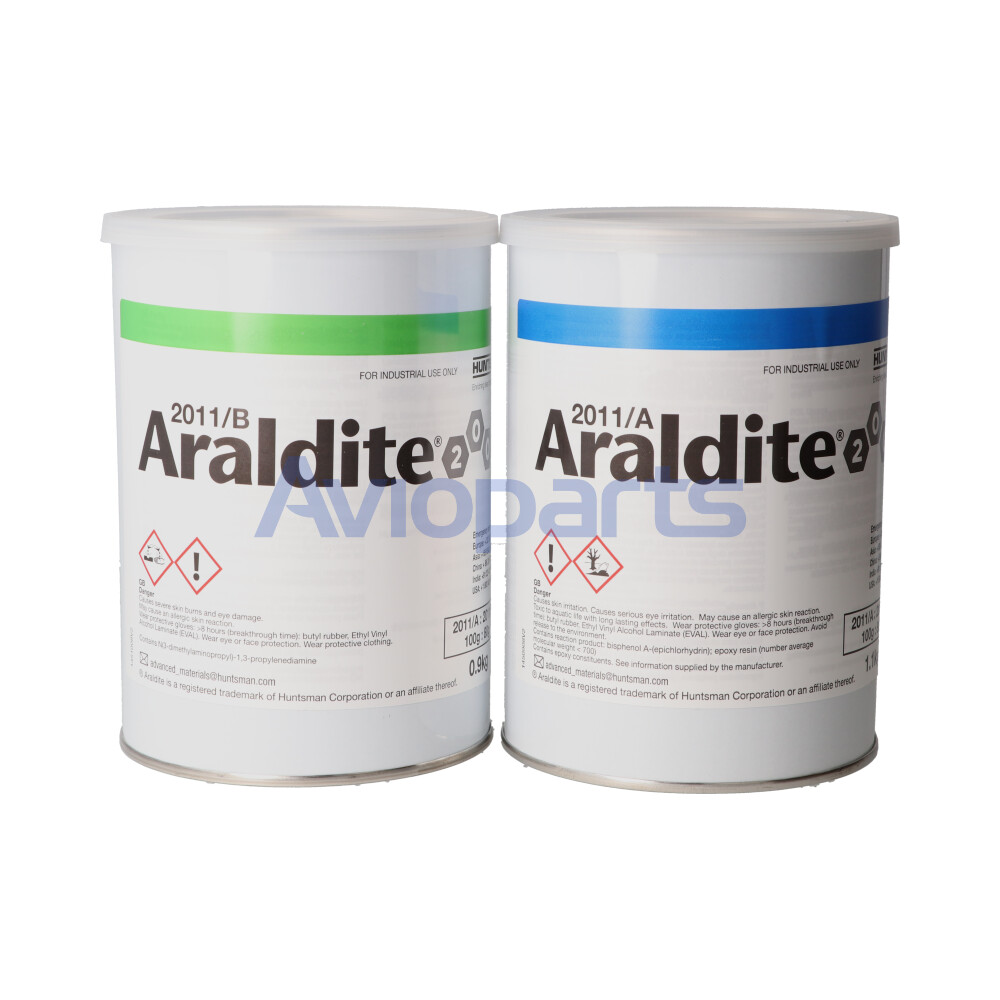 ARALDITE 2011  MULTI-PURPOSE EPOXY ADHESIVE, A/B PARTS, CAN 2 KG// AIMS10-04-020