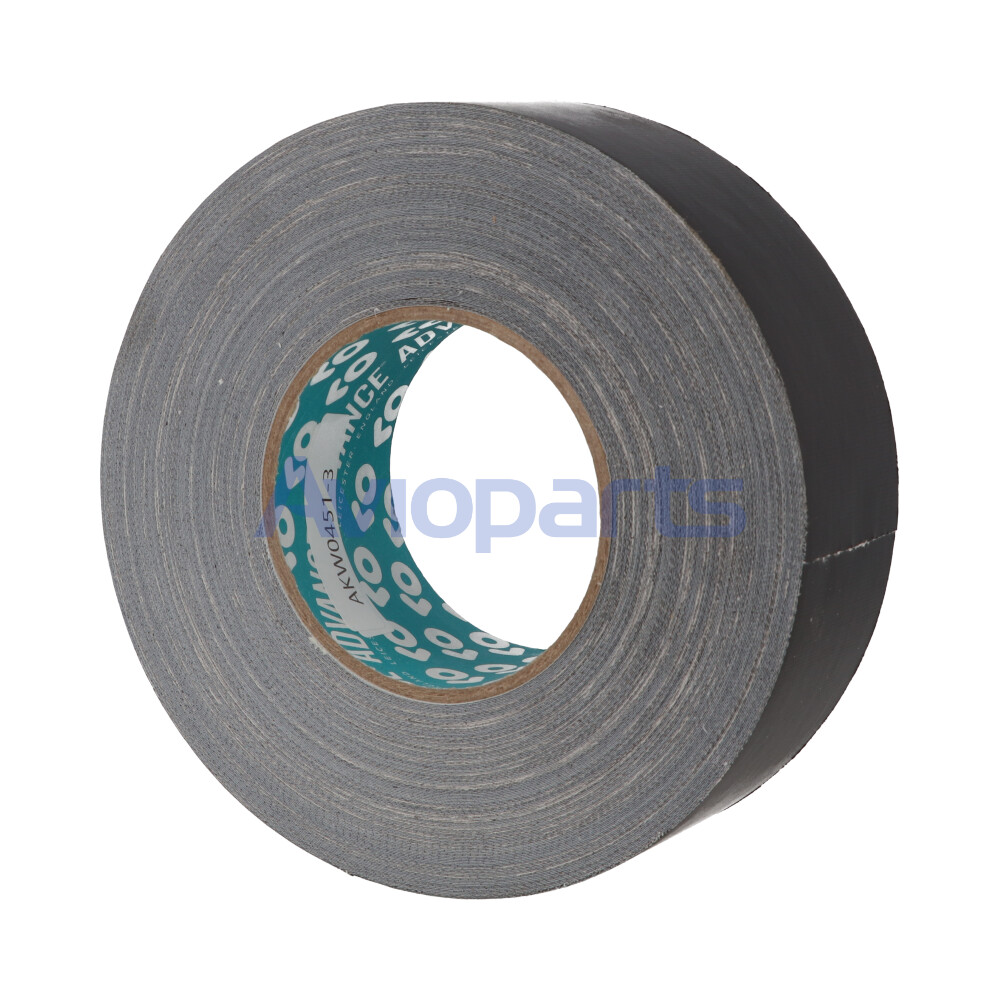 AT160 BLACK WATERPROOF CLOTH TAPE , ROLL 50MM X 50 MT
