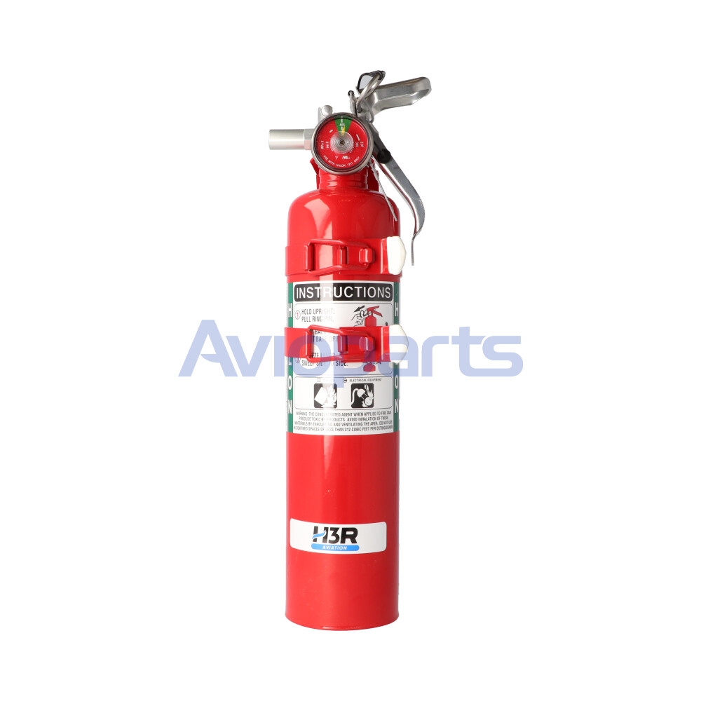 HALON FIRE EXTINGUISHER - 2.5 LB WITH BRACKET