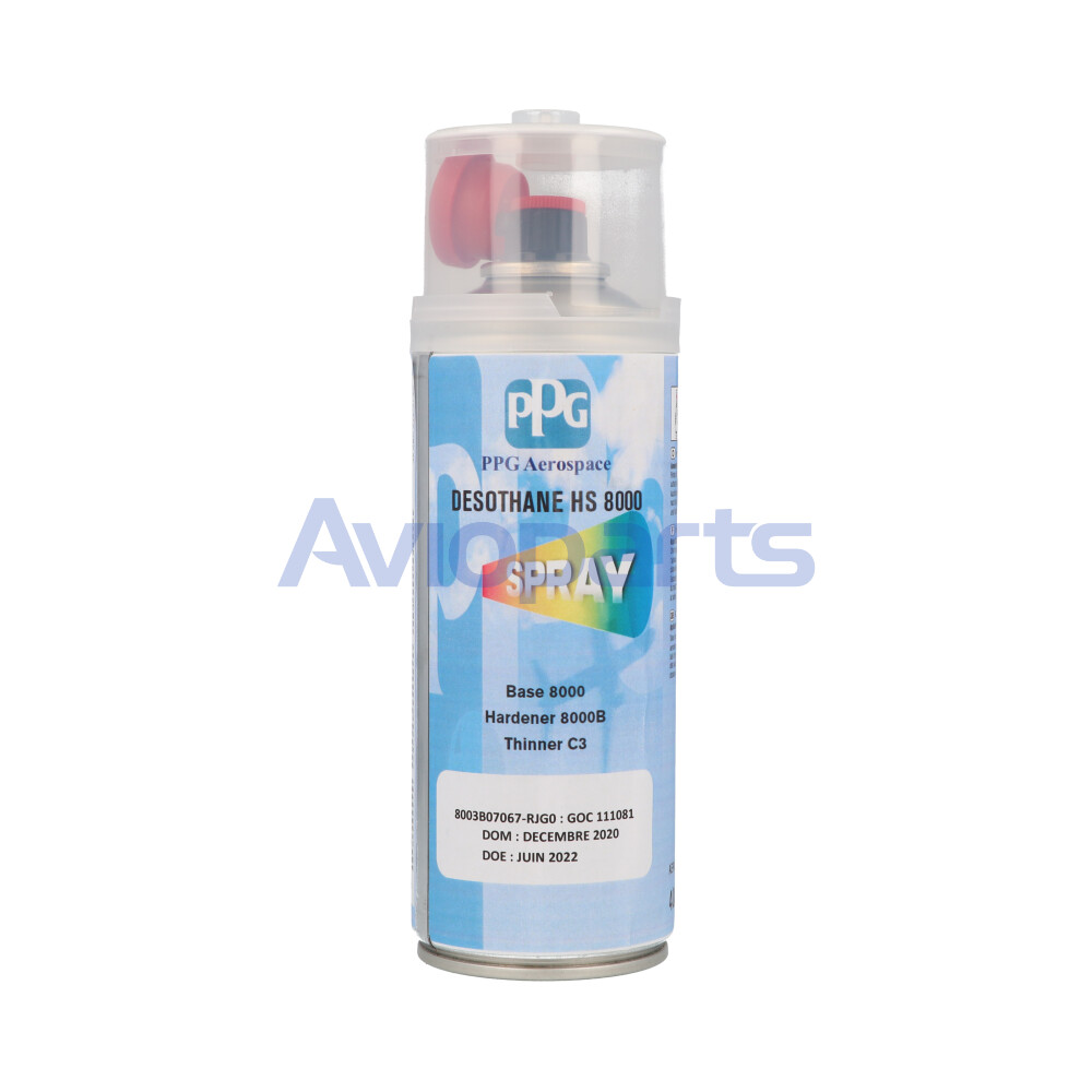 CA8003/B07067 DESOTHANE HS TOPCOAT WHITE , AEROSOL 0,4 LT