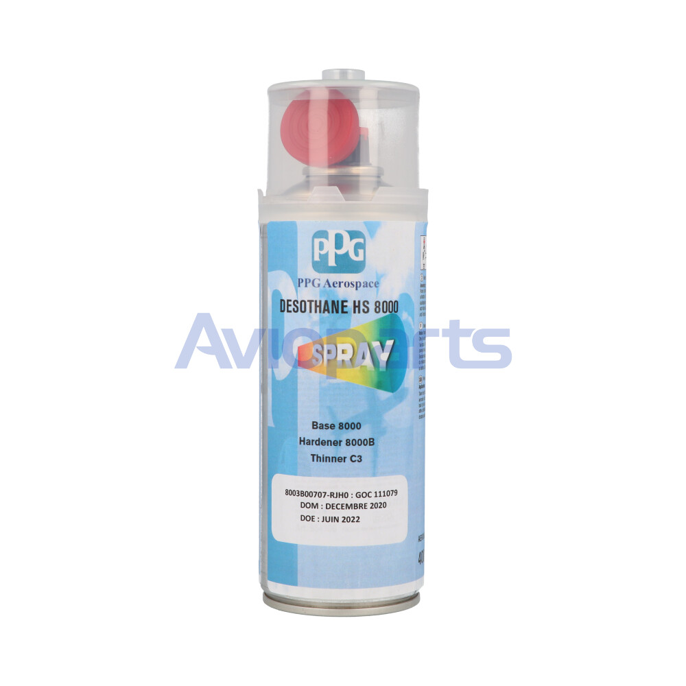 CA8003/B0707 DESOTHANE HS TOPCOAT GREY , AEROSOL 0,4 LT
