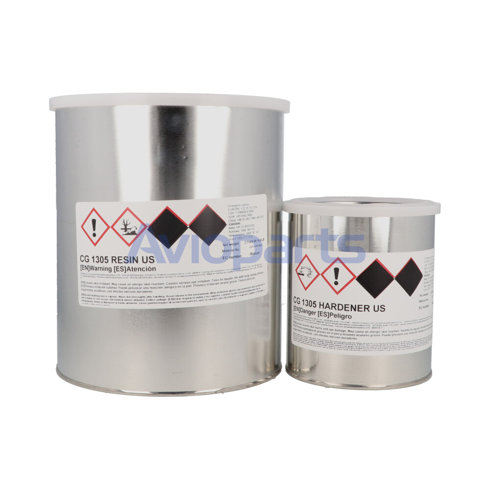 CG-1305 RESIN/HARDENER , EPOXY SYNTACTIC , 1 GAL KIT