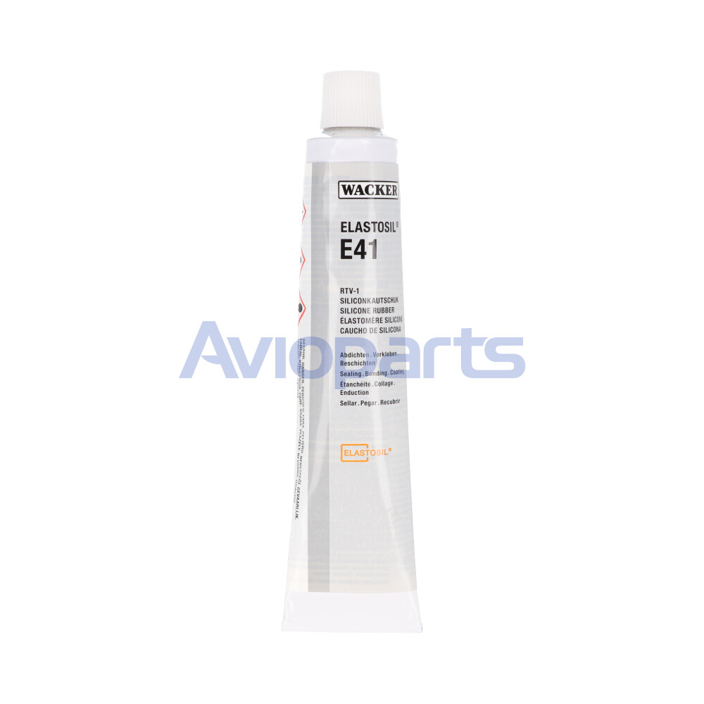 ELASTOSIL E41, SILICONE RUBBER CLEAR TRANSPARENT, TUBE 90 ML // (CM619)