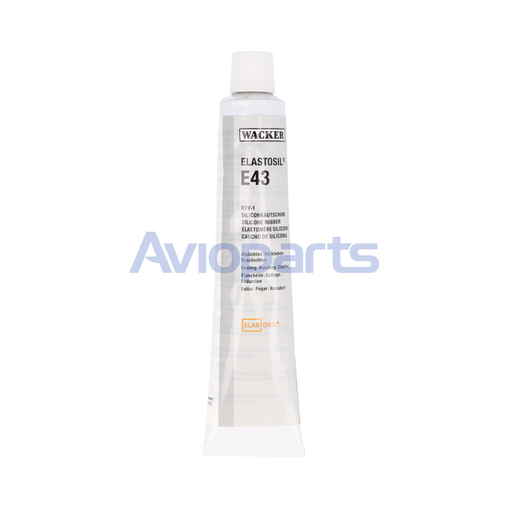 ELASTOSIL E 43 N , TRANSPARENT RTV-1 SILICONE RUBBER , TUBE 90 ML