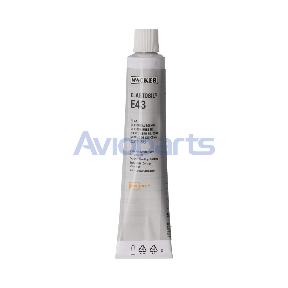 ELASTOSIL E43, SILICONE RUBBER CLEAR TRANSPARENT, TUBE 90 ML// (CM612)