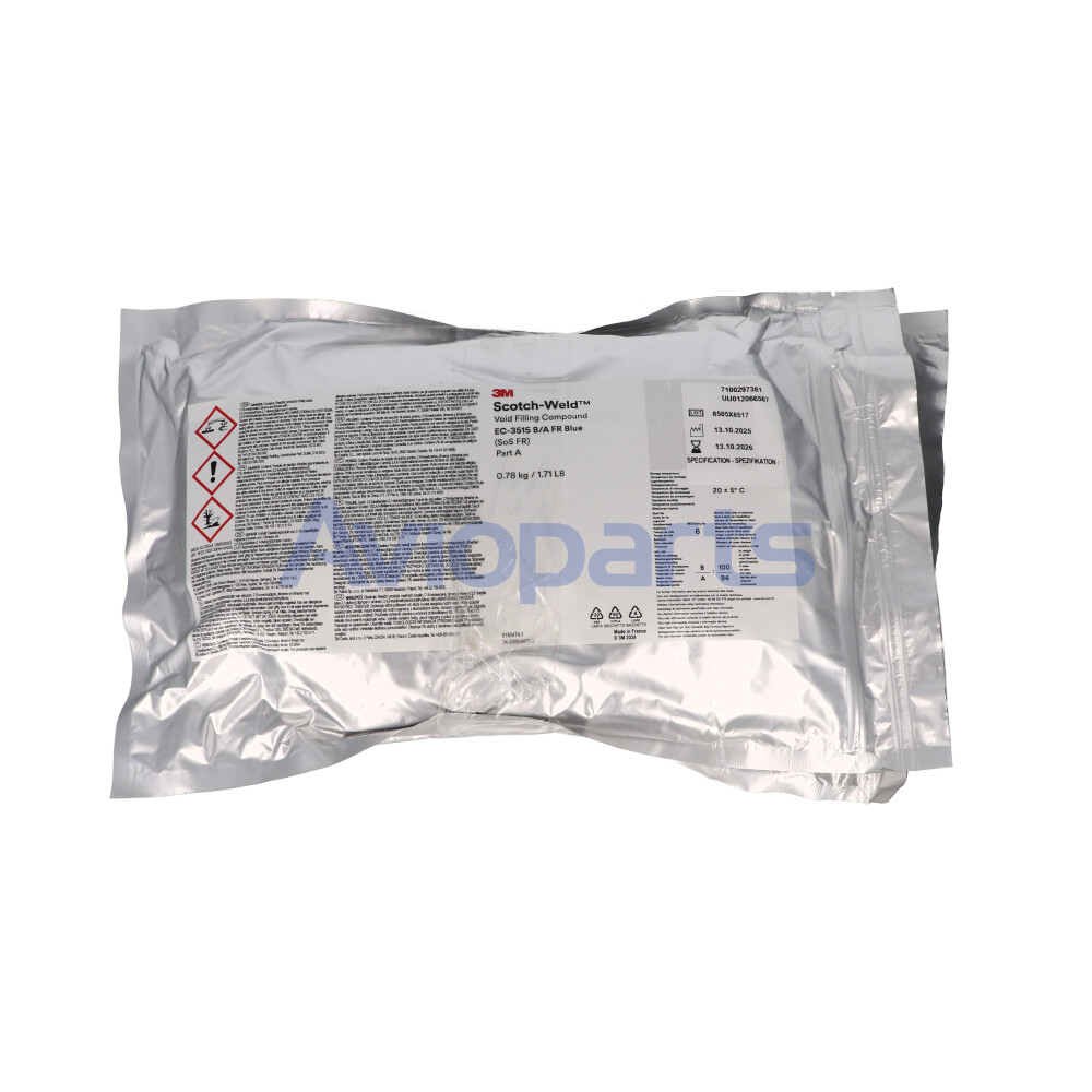 EC-3515 B/A FR , BLUE SCOTH-WELD VOID FILLING COMPOUND , KIT 1,6 KG