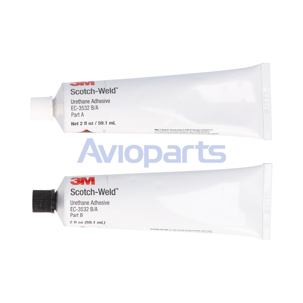 SCOTH-WELD EC 3532 A/B URETHANE PASTE ADHESIVE, KIT 4OZ