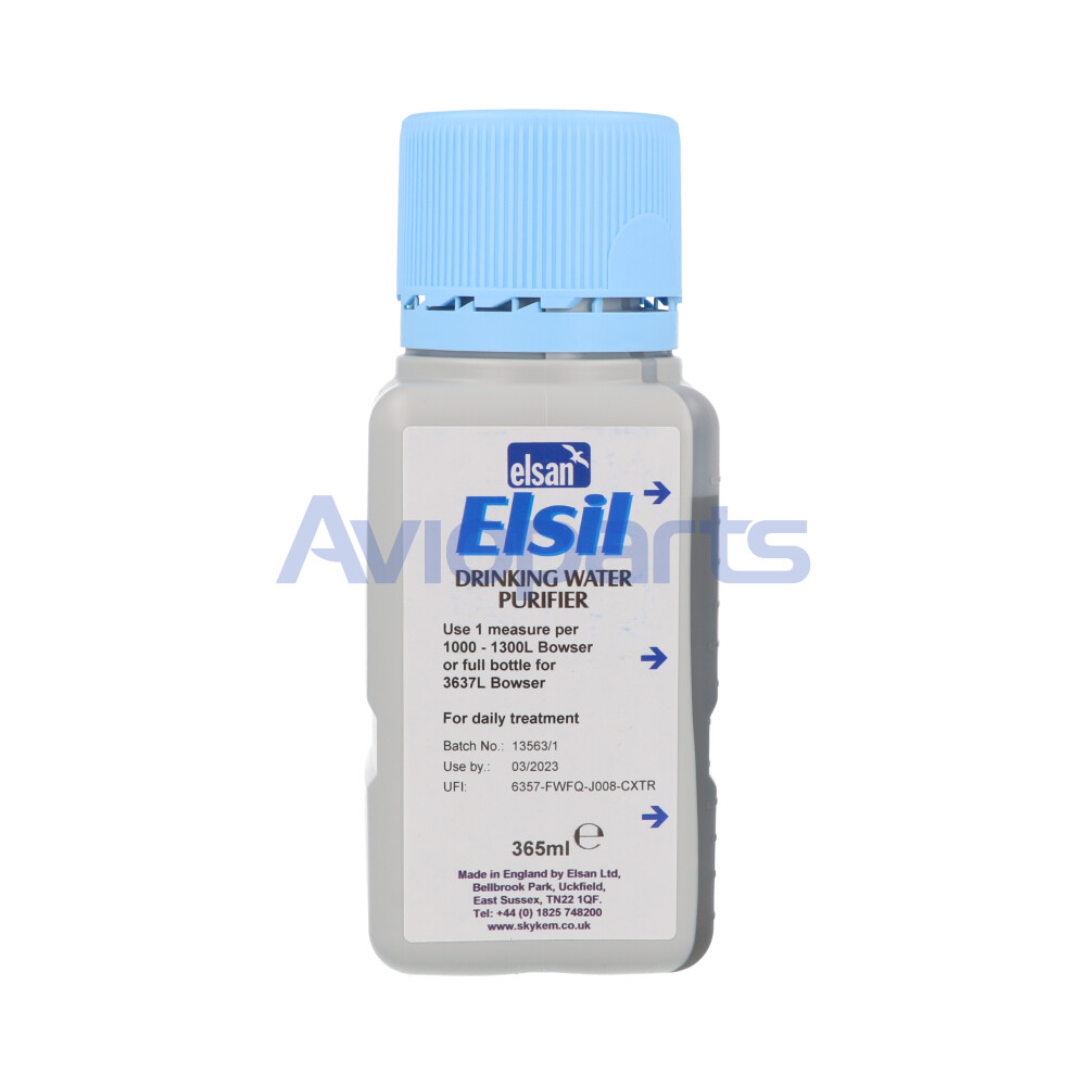 ELSIL DRINKING WATER PURIFIER, BOTTLE 365 ML