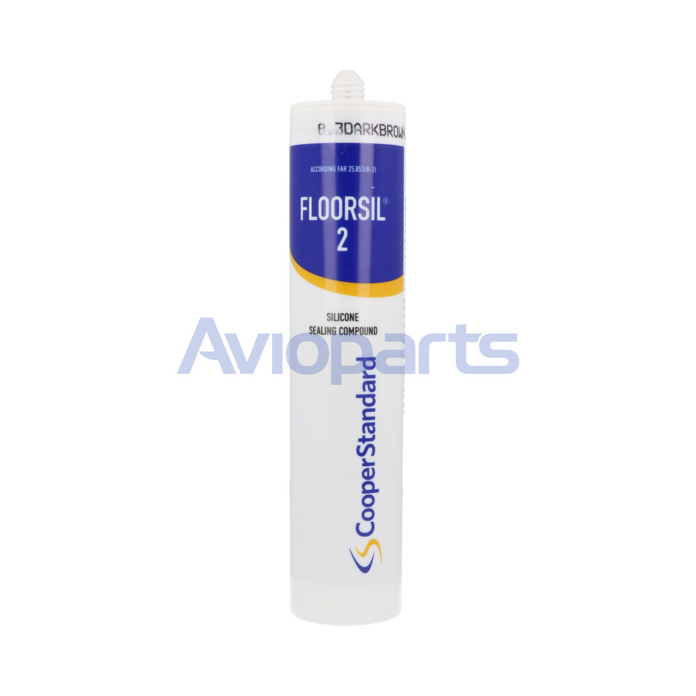 FLOORSIL 2/8.3 RTV-1 SILICONE SEALANT HIGH DUTY  FLOOR, DARK BROWN , CARTRIDGE 310 ML //DA4-653-3SF