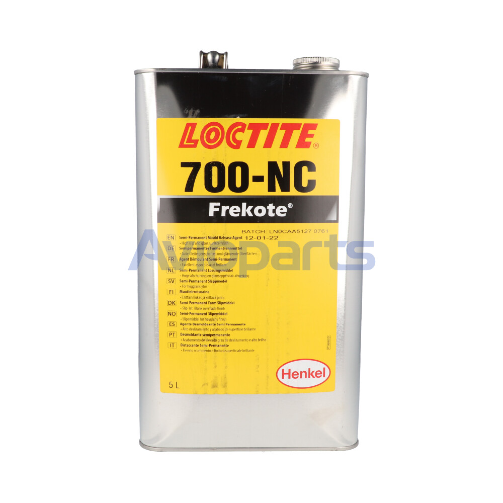 LOCTITE FREKOTE 700 NC ,MOLD RELEASE AGENT ,  CAN 5 LT