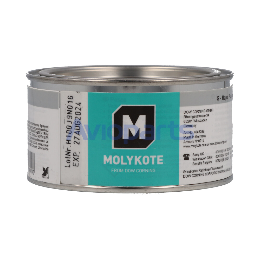 MOLYKOTE G-RAPID PLUS ,BLACKSOLID LUBRICANT PASTE , TUBE 250 GR