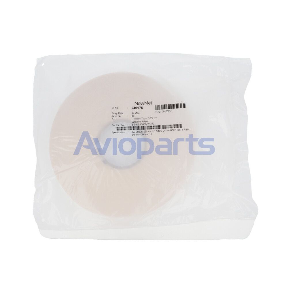 WHITE SILICONE FOAM, ROLL 2X25MMX 20MT, ABS5006-2D//AIMS04-14-002B ISS 6 & AIMS04-14-000