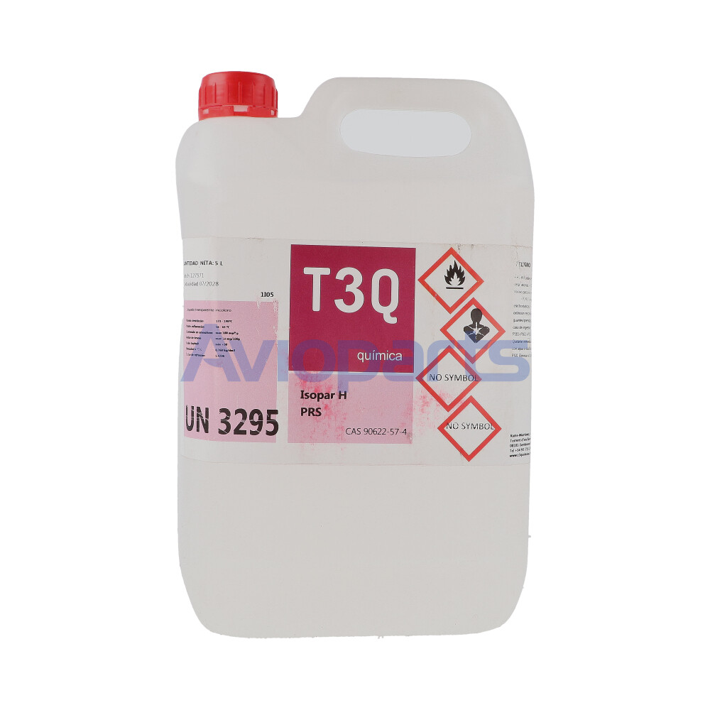 ISOPAR H FLUID, INDUSTRIAL SOLVENT , CAN 5 LT