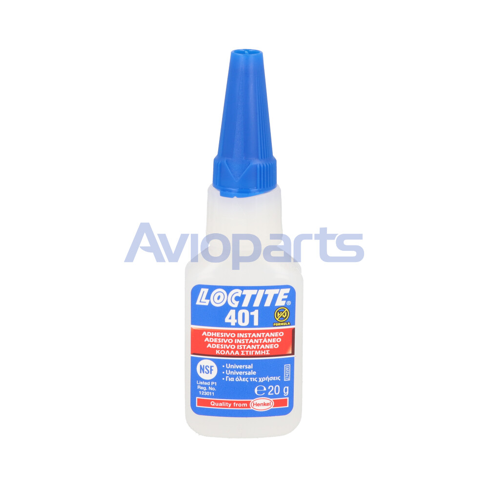 LOCTITE 401 ,SURFACE INSENSITIVE INSTANT ADHESIVE , BOTTLE 20 GR