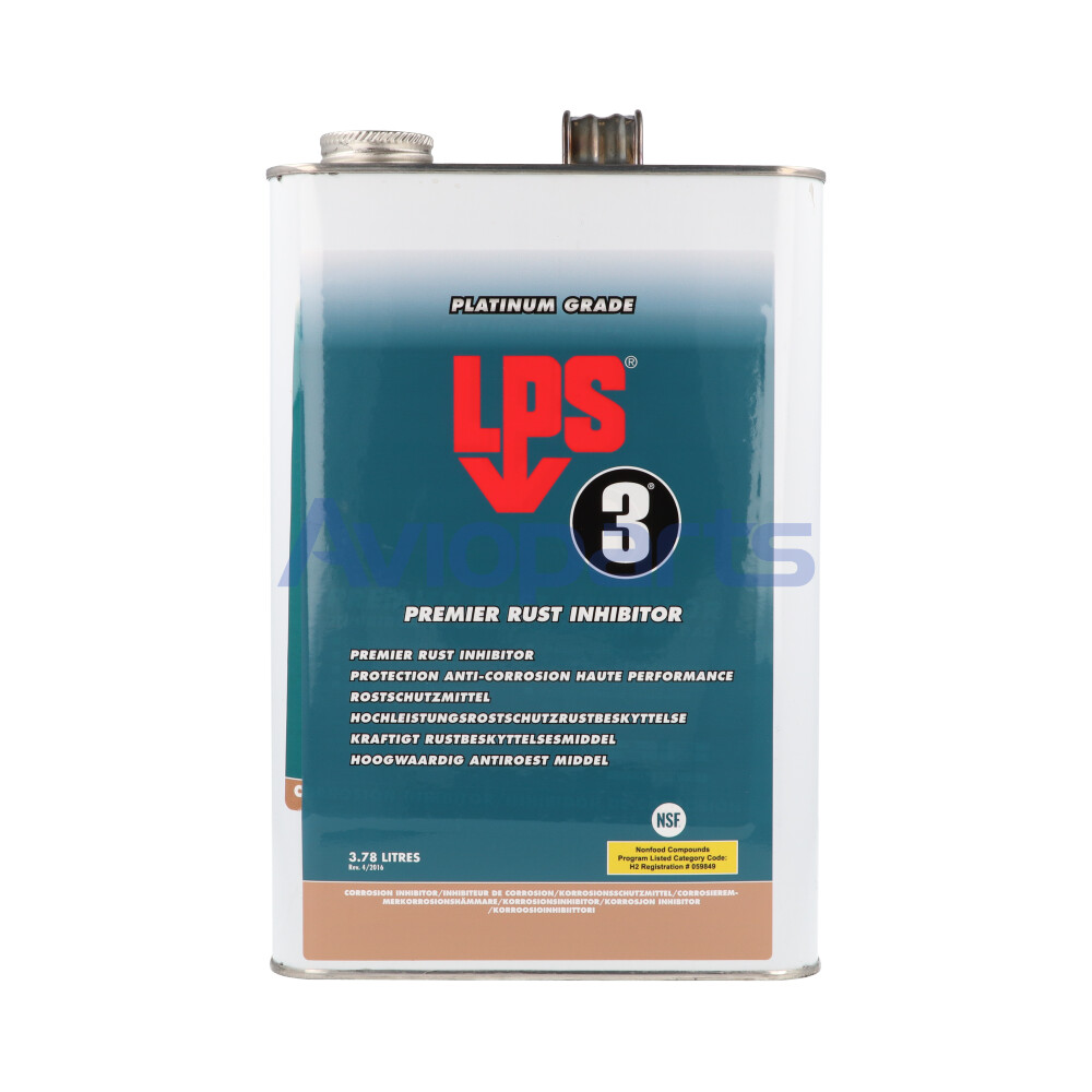 LPS3 RUST INHIBITOR, CAN 1 GAL //  MIL-PRF-16173 Gº 2 & BMS3-23G TY 2