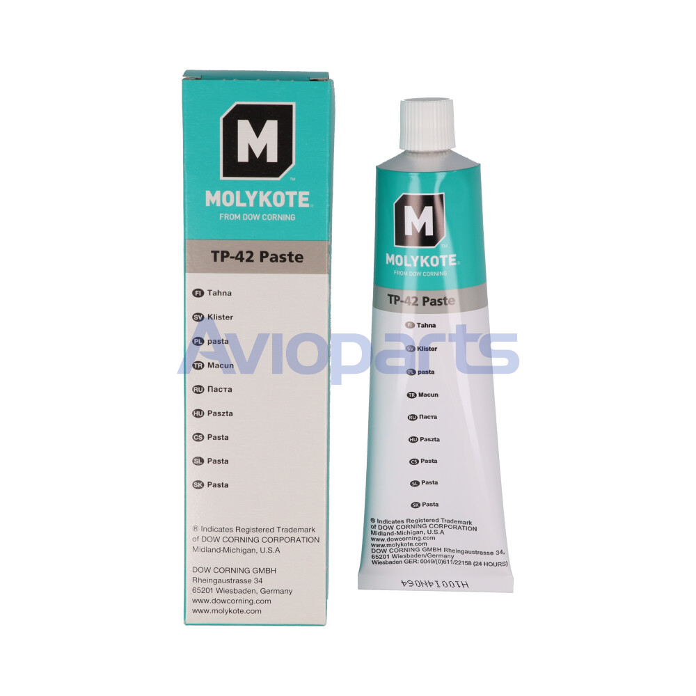 MOLYKOTE TP42 DARK GREY ANTI FRICTION COATING, TUBE 100 GR // S-1738 , MIL L-8937 A+B