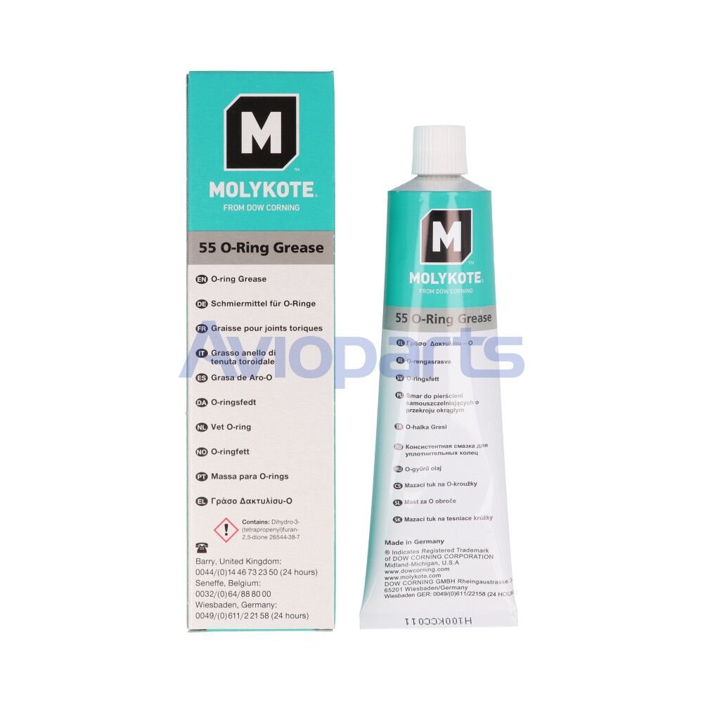 MOLYKOTE 55M O-RING LUBRICANT GREASE (55M), TUBE 100 GR