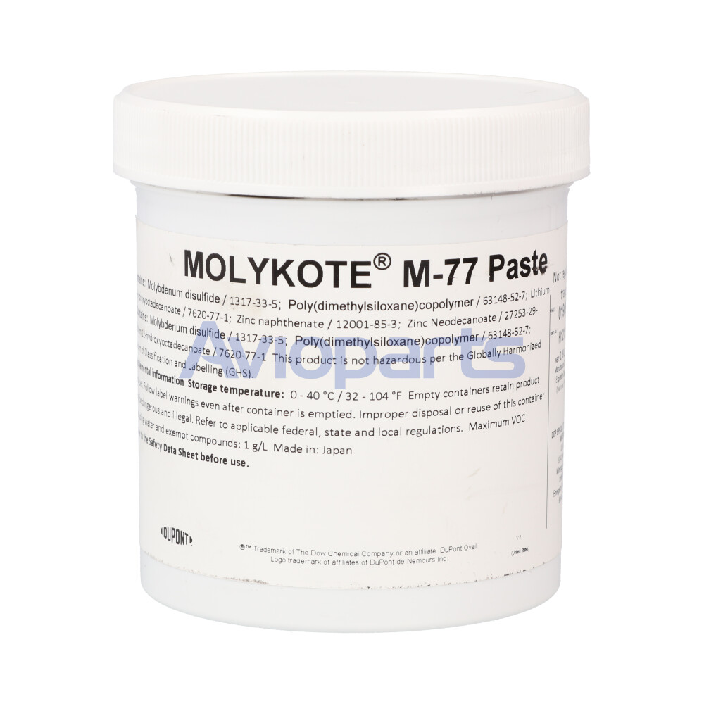 MOLYKOTE M-77, BLACK SOLID LUBRICANT PASTE, CAN 1 KG