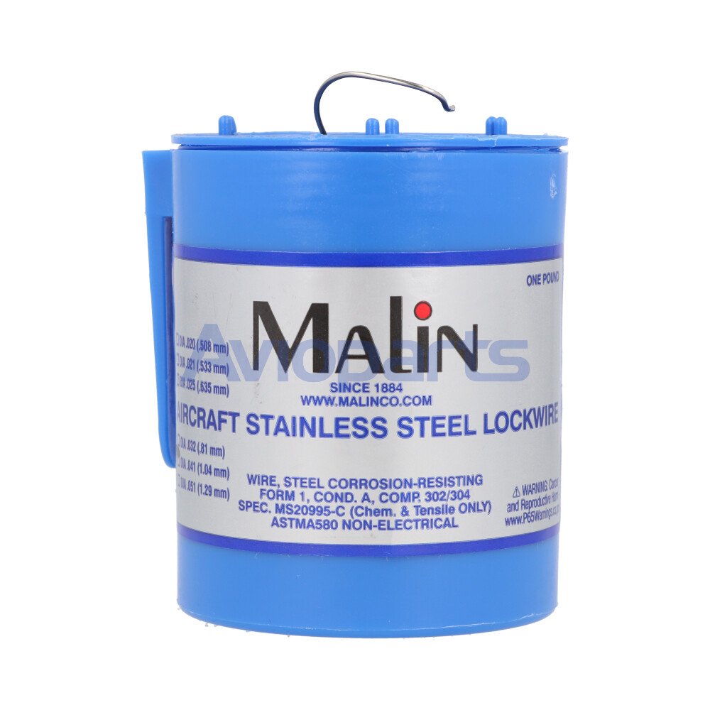 SAFETY WIRE 1LB ST. STEEL 041" DIAMETER